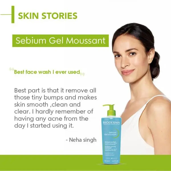 Bioderma Sebium Gel Moussant 500ml Glagil