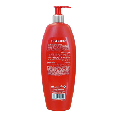 Glysolid Body Lotion Musk 500ml - Glagil