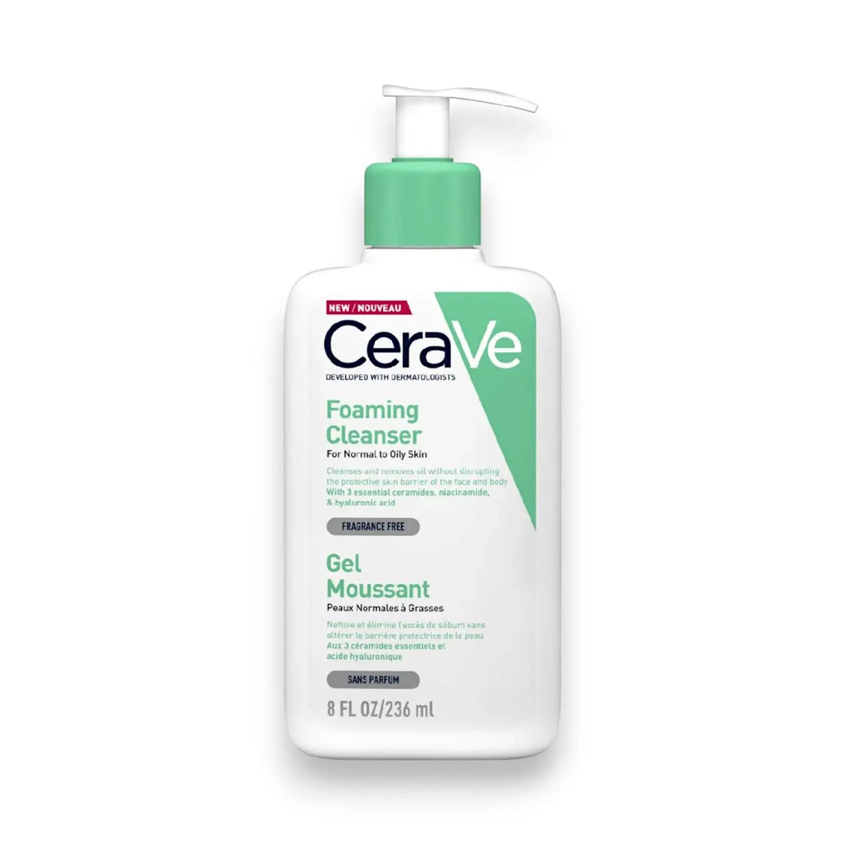 Cerave Foaming Cleanser Gel Moussant 236g Glagil