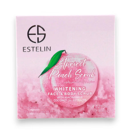 Estelin Apricot Face and Body Scrub 280g Glagil