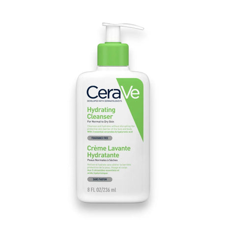 Cerave Hydrating Cleanser for normal to dry skin 236ml Glagil