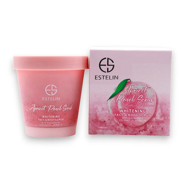 Estelin Apricot Face and Body Scrub 280g Glagil