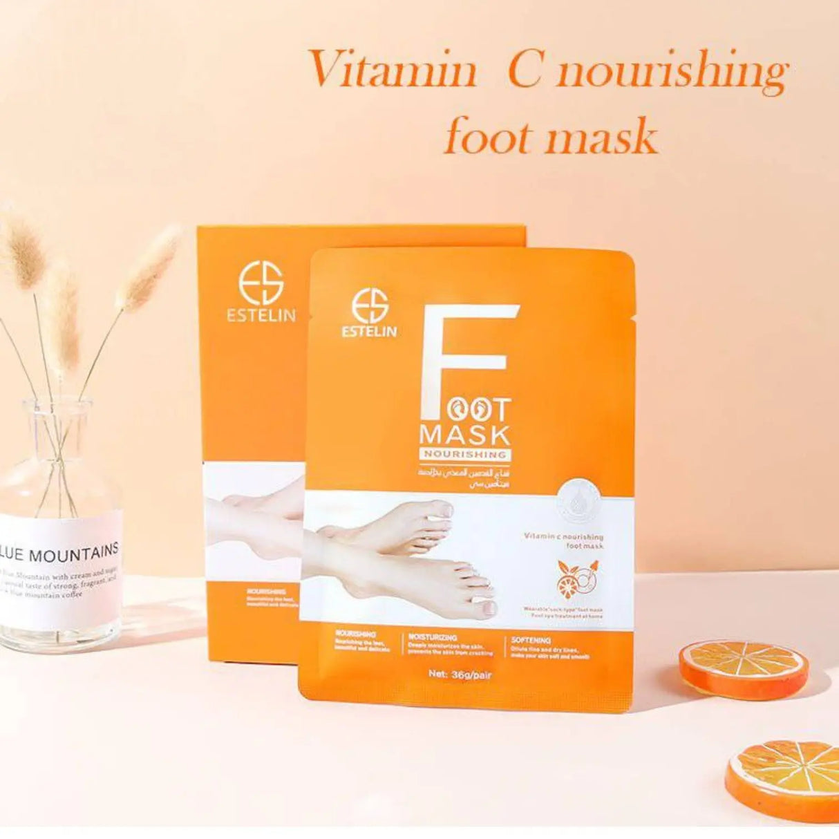 Estelin Nourishing Foot Mask 36g Glagil