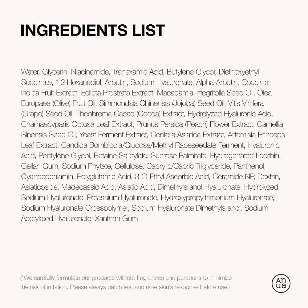 ANUA Niacinamide 10% + TXA 4% Serum 30ml - Glagil