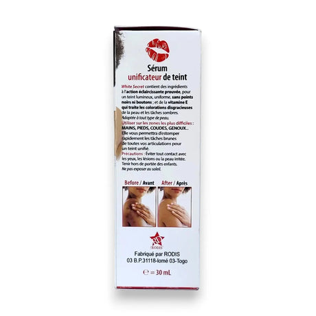 White Secret Serum 30ml - Glagil